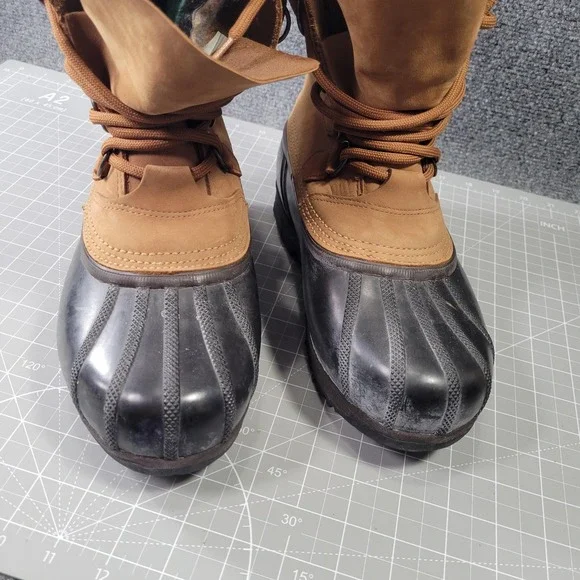 Sorel Boots Womens Size 7 Brown Caribou II Winter Removable Liner NL1000-220 - Picture 3 of 10